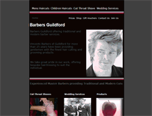Tablet Screenshot of barbersguildford.co.uk